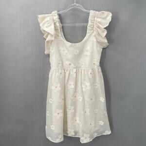 B10 New In Mini Dress Womens Large Cottagecore Swiftie Folklore Milkmaid